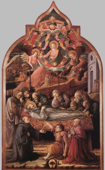 Fra Filippo Lippi Funeral of St Jerome